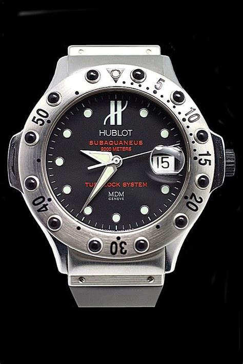 Hublot Subaquaneus 2000m Diving Watch .